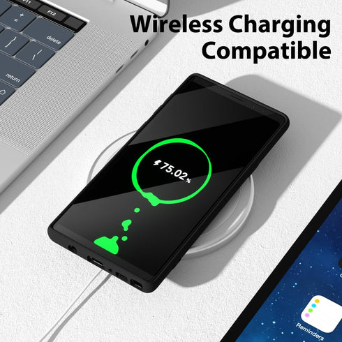 oakxco for Samsung Galaxy Note 9 Phone Case Liquid Silicone, Cute Thin Slim Soft Rubber TPU Plain Smooth Gel Cover for Women Girl, Matte Solid Pro...