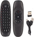 Air Mouse, 2.4GHz Keyboard with USB Receiver and Cable, Universal TV Remote Air Mouse Remote for PC TV, Plug and Play...