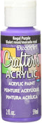DecoArt Crafter's Acrylic Paint, 2-Ounce, Regal Purple...