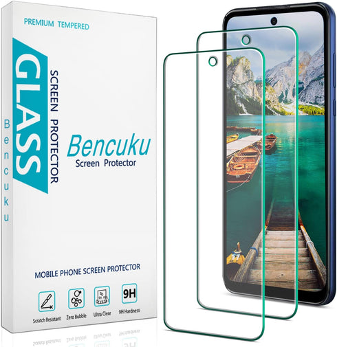 (2 Pack) Designed for Motorola Moto G Play (2023) Tempered Glass Screen Protector, Anti Scratch, Bubble Free......