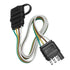 Trailer Light Wiring Harness Kit,4 Wires 4-Way Plug 4 pin Flat Wire Extension Male & Female Connector 32" Inch Long...
