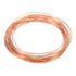 PATIKIL 99.9% Soft Copper Wire, 1Pcs 23Gauge/0.6mm Diameter 7m/22.96ft Spool Pure Copper Craft Wire for Jewelry Making Beading Garden Plants...