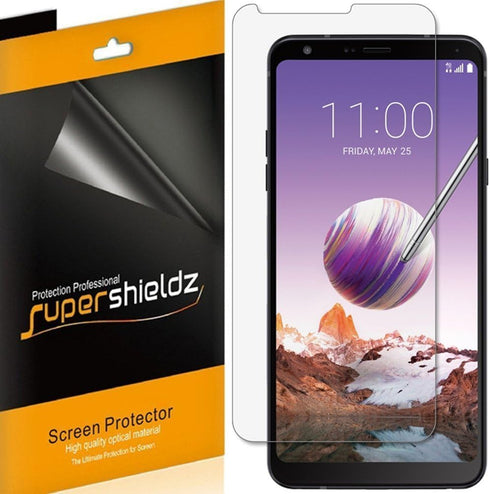 Supershieldz (6 Pack) Designed for LG (Stylo 4) Screen Protector, High Definition Clear Shield (PET)...