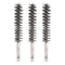 3pcs Stainless Steel Bore Brush 17mm Dia Cleaning Wire Brush with Handle 1/4 Inch Hex Shank for Tubes, Ports, Bearings...