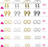 Paxcoo 3200Pcs Jewelry Necklace Repair Kit with Jump Rings, Clasps and Earring Hooks for Jewelry Making Supplies, Earring Making Findings and Neck...