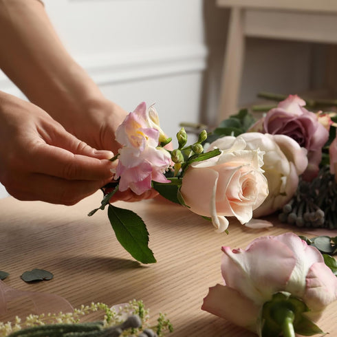 PATIKIL Plastic Design Bowl 3 Pcs 11" Flower Arrangement Base for Decorating Black...