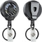 MNGARISTA Upgraded Heavy Duty Retractable Keychain with Belt Clip, 10 OZ Retraction, 31.5" Stainless Steel Cord, 3K Carbon Fiber ID Badge Reel wit...