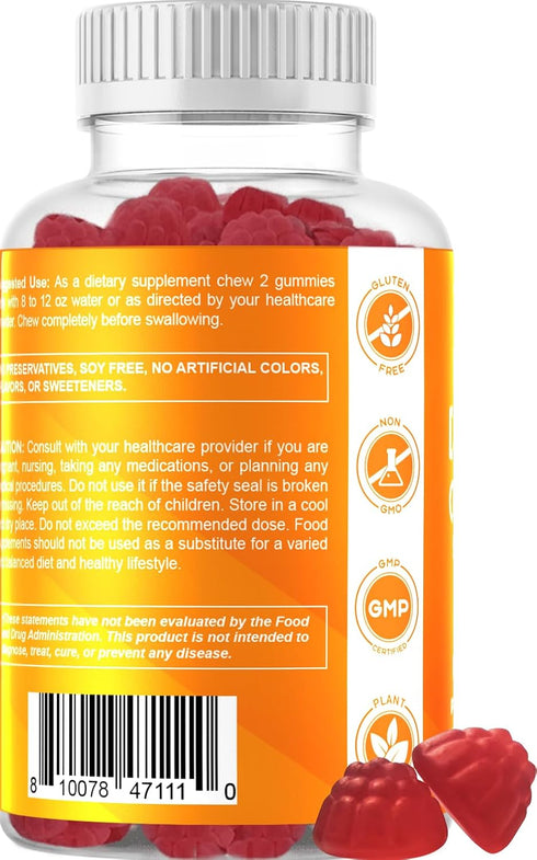 Vitamatic Vitamin D3 K2 Gummies - 60 Count - Supports Healthy Bone, Heart & Calcium Absorption, & Immune Health - Plant Based, Non-GMO, Gluten Fre...