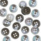 20 Pieces Genuine Grey Smoke Mother of Pearl Buttons for Women Men Shirts Dresses Polo DIY Sewing Craft (12.5MM)...