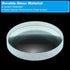 PATIKIL 4" (100mm) Focal Length Double Concave Lens, 3 Pack 50mm Diameter 8mm Height Glass Optically Polished Round Edges Lens for Physics Experim...