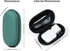 EVA Earbud Case for Beats Flex Raycon in-Ear Monitor Headphone Carrying Case Ellipsoid Wired earbud case Waterproof earphone case Portable Earbud ...