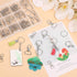 PAXCOO 300PCS Keychain Making Kit, Keychain Craft Supplies Including Key Chain Clips, Lanyard Snap Hooks, Key Rings and Jump Rings for Key Chain M...