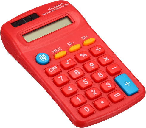 PATIKIL Basic Calculator, 8 Digit LCD Display Calculator 4 Function Small Desktop Calculator Battery Powered Handheld Calculator for Home Office, ...