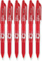 Pilot FriXion Ball 0.7mm Erasable Gel Pens, Fine Point, Red Ink, 6 Pack...