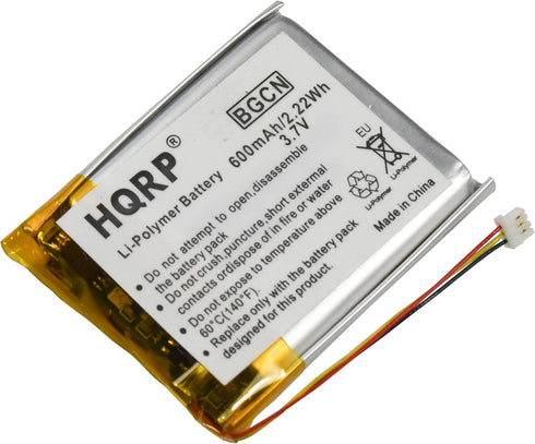 HQRP Battery Compatible with Dr. Dre Studio 2.0 Over-Ear Headphones AEC643333 Wireless Studio2 Studio-2...