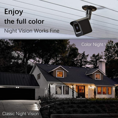 PEF Mount for All-New Wyze Cam V3/V4, Weatherproof Protective Cover and 360 Degree Adjustable Wall Mount Solid Housing for Wyze V3/V4 Outdoor Indo...