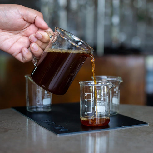 PATIKIL 100ml Tall Form Glass Beaker, 6Pcs 3.3 Borosilicate Glass Beakers Graduated Measuring Cup Beaker with Spout for Lab Experiments, Cooking a...