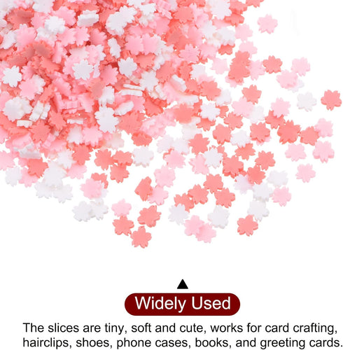 Imitation Daisy Slices Polymer Slices, 5mm Soft Clay Slices 100g Resin Slices Supplies for Art DIY Crafts Phone Case Projects Decoration, Light Re...