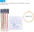 PATIKIL Embroidery Kit for Beginners, 1 Set Cross Stitch Kits for Beginners Embroidery Kits Hand Stamped Pattern Learn to 8 Stitches with Instruct...