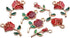 Aylifu 30pcs Enamel Rose Flower Charm Pendant for DIY Jewellery Necklace Bracelet Earring Crafts, 3 Styles...