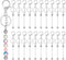 20 Pcs Beadable Keychain Bars,Blank DIY Keychains for Beads,Keychain Making Supplies Kit,Metal Beaded Keychain for Women Men Pendant Jewelry Craft...