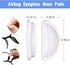 Frienda Silicone Adhesive Eyeglass Nose Pads Anti-slip Nose Bridge Pads 3. 5 Mm/ 0. 4 Inch for Eyeglasses Sunglasses(12 Pairs)...