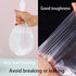 0.5 Gallon 240Pcs Mini Trash Bags Extra Small Clear Garbage Bags Strong Tiny Bathroom Trash Can Liners Disposable Car Plastic Bags for Mini Counte...