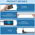 65W Laptop Adapter Power Charger for Toshiba Satellite C55 C655 C850 C50 L755 C855 L655 L745 P50 C855D C55D S55;Portege Z30 Z930 Z830;Satellite Ra...