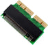 M.2 NVME SSD Convert Adapter, 12+16pin M.2 NGFF M-Key SSD Convert Card for MacBook Air Pro Retina Mid 2013 2014 2015 2016 2017, NVME AHCI SSD Upgr...