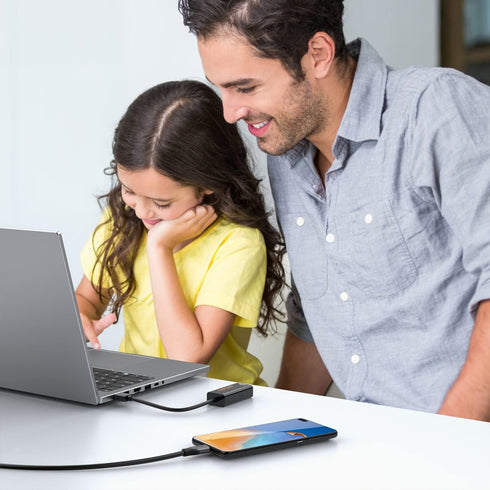 USB to Ethernet Adapter, CableCreation USB 3.0 to 10/100/1000 Gigabit Wired LAN Network Adapter Compatible with Nintendo Switch, Windows, MacBook,...