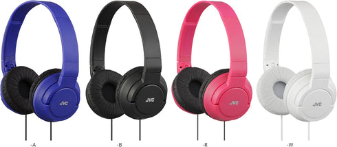 JVC HAS180 Lightweight Powerful Bass Headphones - Black......