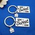 2Pcs New Home Keychain Sweet Home Gift for Couple New House Keyring Housewarming Gift for Homeowner Moving in Key Chain Real Estate Gifts from Age...