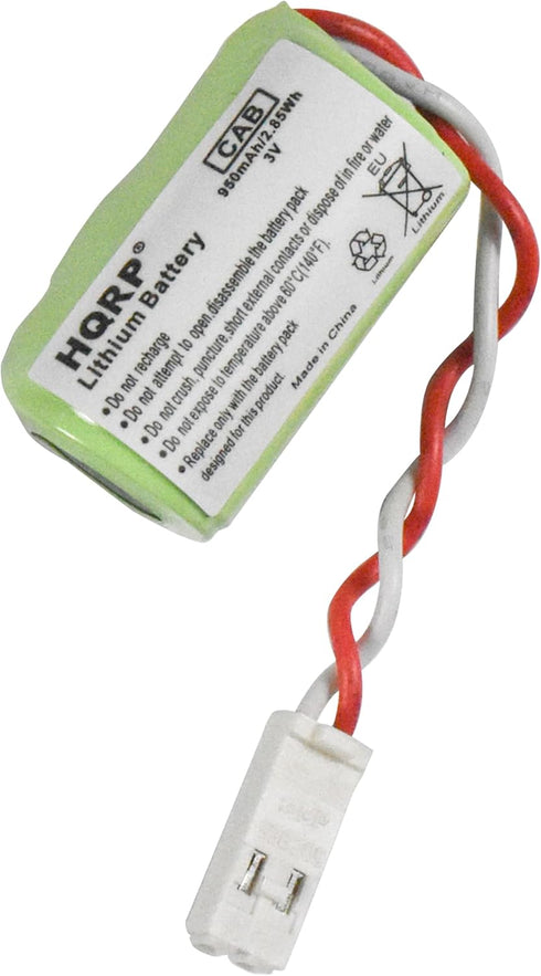 HQRP 3V Battery Compatible with Siemens 575332 575332-TA 143467 146881 6ES5980-0MB11 6ES7-9711AA00-0AA0 6FC5247-0AA18-0AA0 Simotion 810D 810DE 840...