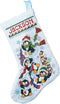 Janlynn 80-0477 Penguin Joy Stocking Counted Cross Stitch Kit, 18" diagonally, Light Blue...