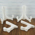 Artliving White 6 inch Plastic Easels Plate Holder Stand Display Stands Picture Frame Stand Holder-Set of 4...
