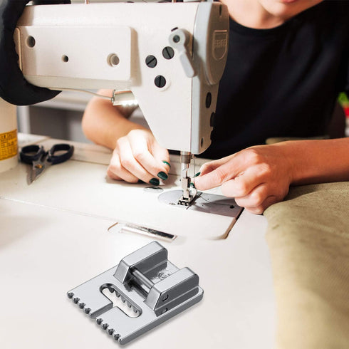 15 Pieces Sewing Machine Twin Needle Double Stretch Twin Needle Pins with 2 Pieces 9 Groove Pintuck Presser Foot for Household Sewing Machine Acce...