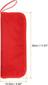 Wet Umbrellas Bag 59/5"x5" Thicker Chenille Folding Umbrellas Sleeve Cover Portable Waterproof Case for Storage Carry Travel Home Outdoor, Red......