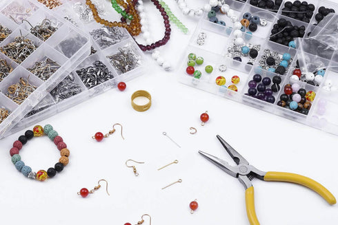 Paxcoo 3200Pcs Jewelry Necklace Repair Kit with Jump Rings, Clasps and Earring Hooks for Jewelry Making Supplies, Earring Making Findings and Neck...