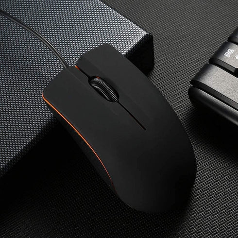 Wired Mouse, USB Wired Computer Mouse for Right or Left Hand, Ergonomic Computer Mouse with Durable Clicks for PC, Computer, Laptop, Desktop, Chro...