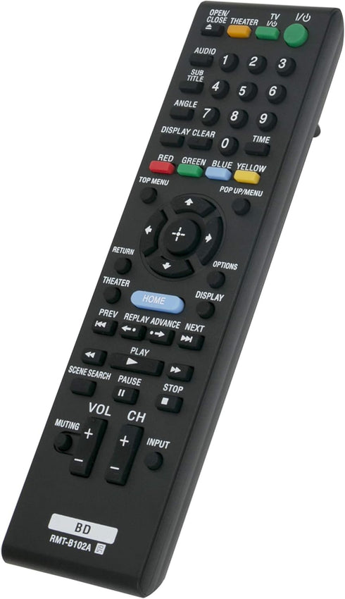 RMT-B102A Replaced Remote fit for Sony Blu-Ray Disc DVD Player BDP-S350 3-452-775-11(1) BDP-BX1 Rmt-b102p Rmt-b103a BDPS5000ES BDP-S550 148064911...