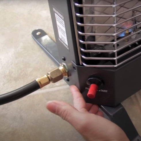 Wadoy RV Propane Hose Connector Assembly 3 Foot - 3/8" Female Flare x 3/8" Female Flare Quick Connect Hose 59913 (Total length 3.28ft)...