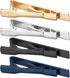 Selizo 4Pcs Tie Clip Tie Bar Tie Clips For Men...