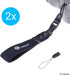 Wrist Straps for DSLR and Compact Cameras - 2 Pack - Extra Strong and Durable - Comfortable Neoprene Bracelet - Adjustable Fit - Quick Release Cli...