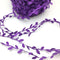 FQTANJU 10 Yards Leaf Ribbon, Purple...