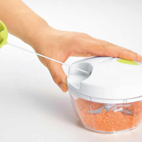 Japanese Manual Food Processor, Vegetable Chopper, Hand-Pull, Vegetable and Fruit Mincer, Blender, Mixer...
