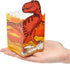 BLUE PANDA Bulk Dinosaur Popcorn Boxes & Bags for Candy, Snacks, and Kid's Birthday Party Supplies - 60-Pack Dino-Themed Popcorn Bags (4 Designs)...