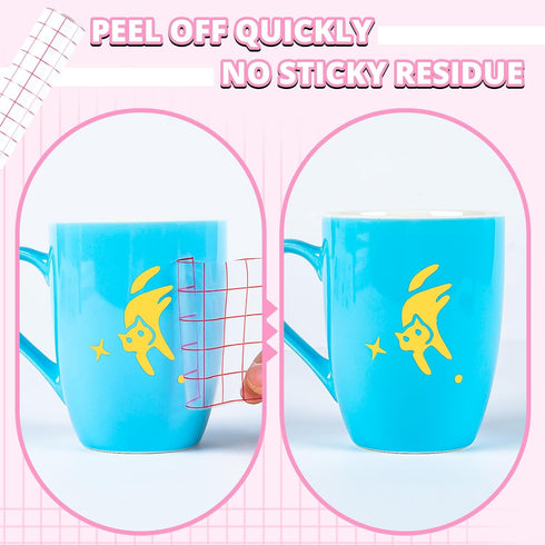 HTVRONT Transfer Tape for Vinyl - 12" x 10 FT w/Red Alignment Grid Clear Transfer Paper for Adhesive Vinyl - Medium Tack Vinyl Transfer Tape for f...