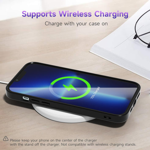 oakxco Thin Slim Clear case for iPhone 13 Pro Max, Transparent Hybrid Hard Shell Plastic & Soft Silicone Rubber Bumper, Non-Yellow Acrylic Protect...