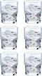 Toyo Sasaki Glass 00345HS Tumbler Glass, HS Stack Tumbler, 6.8 fl oz (200 ml), Set of 6, HS, Father's Day, Made in Japan, Dishwasher Safe, Cup, Tu...