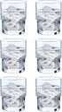 Toyo Sasaki Glass 00345HS Tumbler Glass, HS Stack Tumbler, 6.8 fl oz (200 ml), Set of 6, HS, Father's Day, Made in Japan, Dishwasher Safe, Cup, Tu...